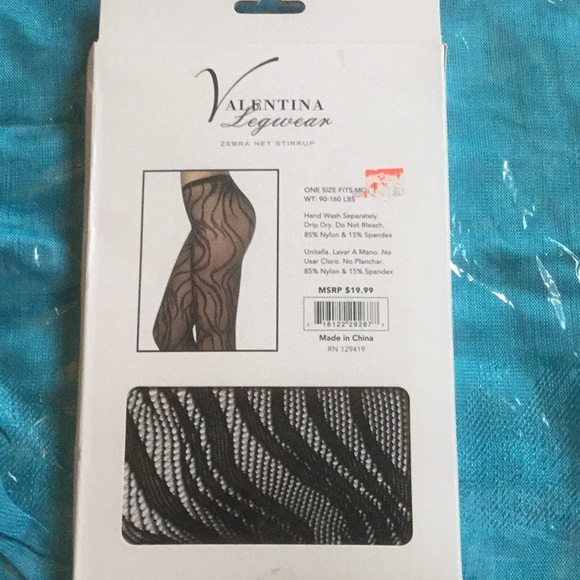 COPY - Zebra net leggings fishnet leggings - Picture 2 of 3
